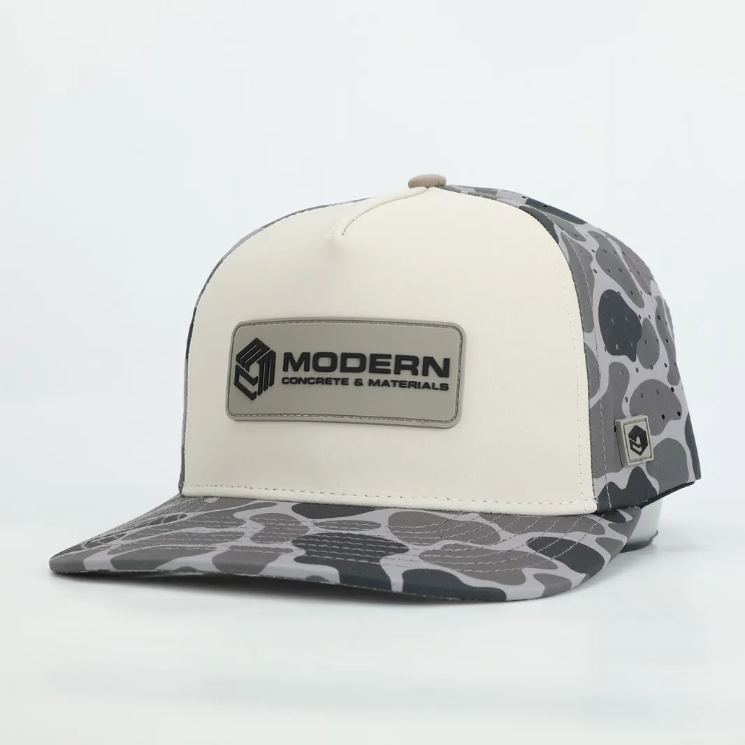 Modern Concrete Camo Hats, custom hats by Reel48